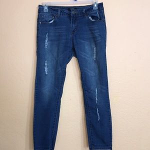 Bee & Ceci Jeans distressed look size 13